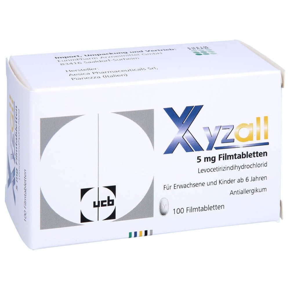 Xyzall 5 mg