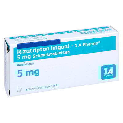 Rizatriptan lingual-1A Pharma 5 mg
