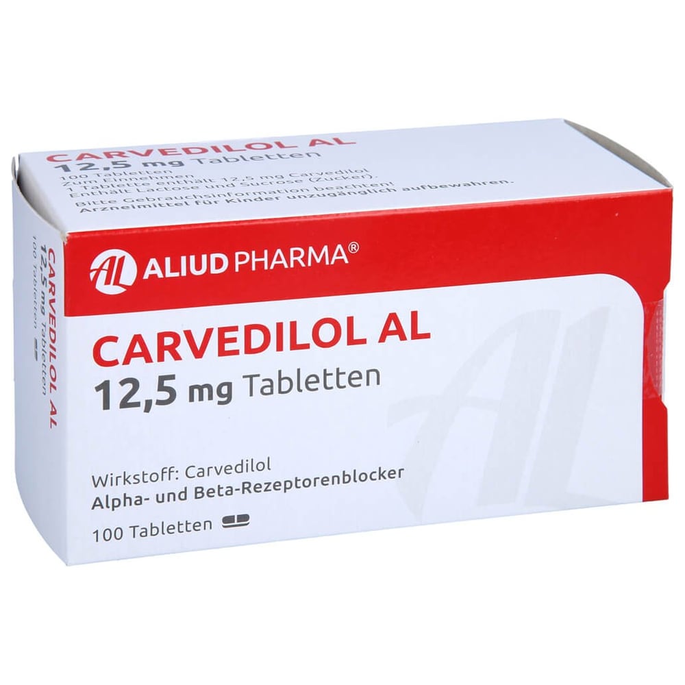 Carvedilol AL 12,5 mg