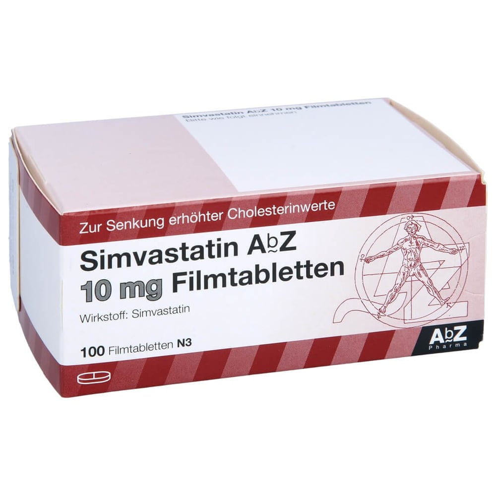 Simvastatin AbZ 10 mg
