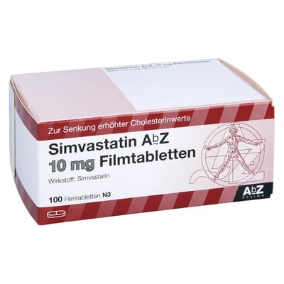 Simvastatin AbZ 10 mg