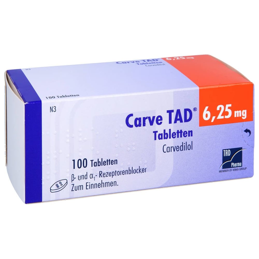 Carve TAD 6,25 mg