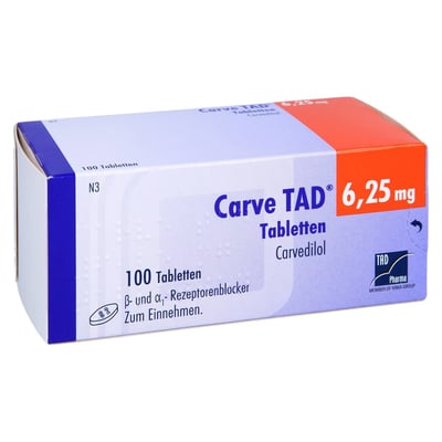 Carve TAD 6,25 mg