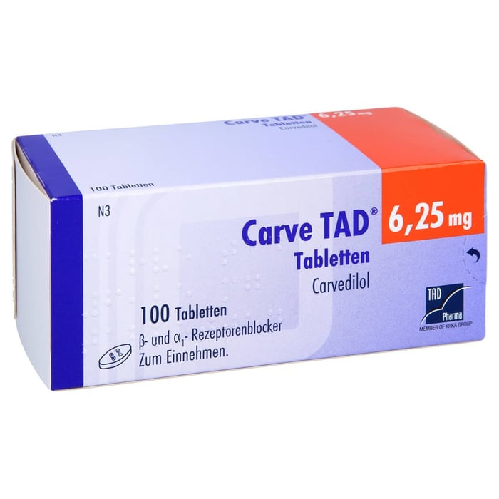 Carve TAD 6,25mg