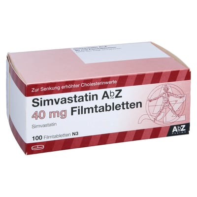Simvastatin AbZ 40 mg