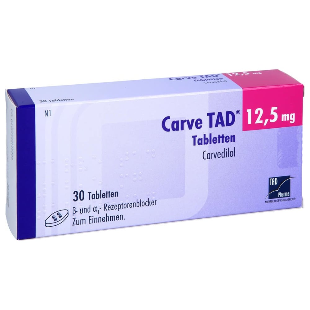 Carve TAD 12,5 mg