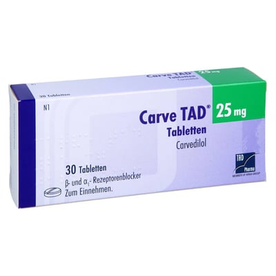 Carve TAD 25 mg