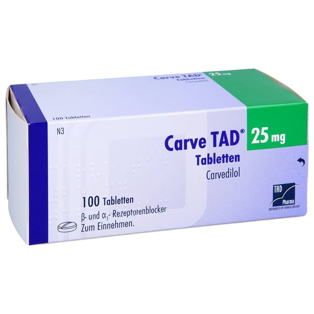 Carve TAD 25 mg