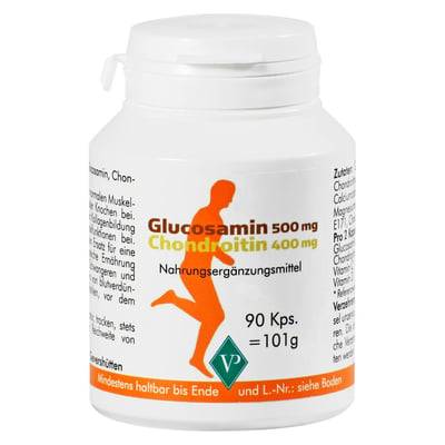 Glucosamin 500 mg + Chondroitin 400 mg Kapseln Produktbild 1