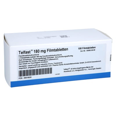 Telfast 180 mg Produktbild 1