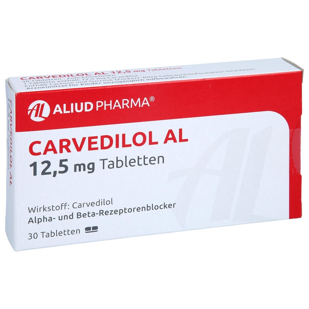 Carvedilol AL 12,5 mg