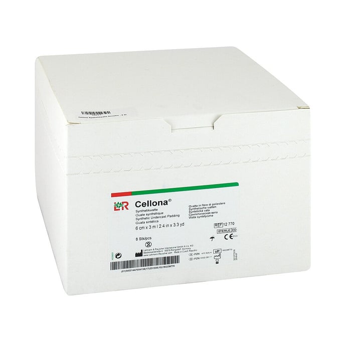 Cellona Synthetikwatte steril 6cmx3m