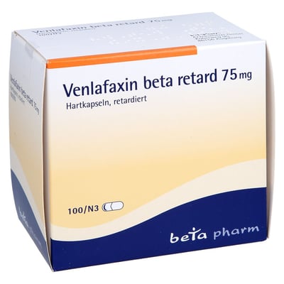 Venlafaxin beta retard 75 mg