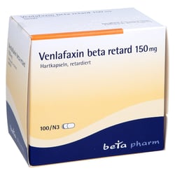 Venlafaxin beta retard 150 mg