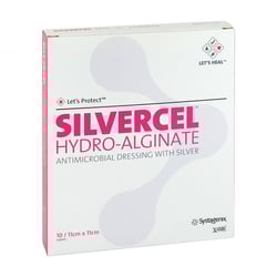 Silvercel Hydroalginat Verband 11x11 cm