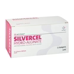 Silvercel Hydroalginat Tamponade 2,5x30,5 cm