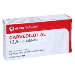 Carvedilol AL 12,5 mg