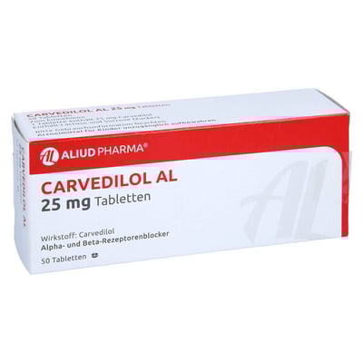 Carvedilol AL 25 mg