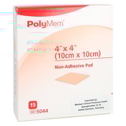 Polymem Wund Pad n.klebend 10x10 cm