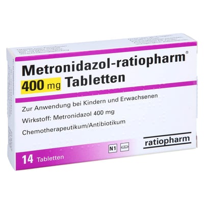 Metronidazol-ratiopharm 400 mg