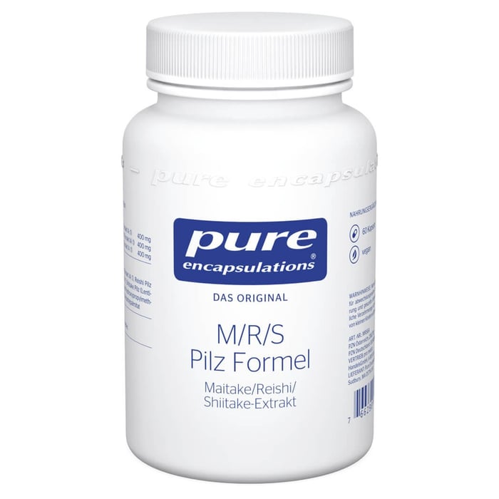 Pure Encapsulations M/r/s Pilz Formel Kapseln