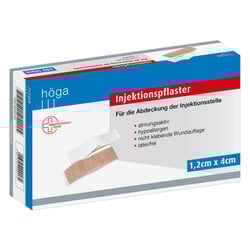 Injektionspflaster hypoallergen 1.2x4cm