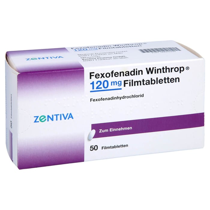 Fexofenadin Winthrop 120mg