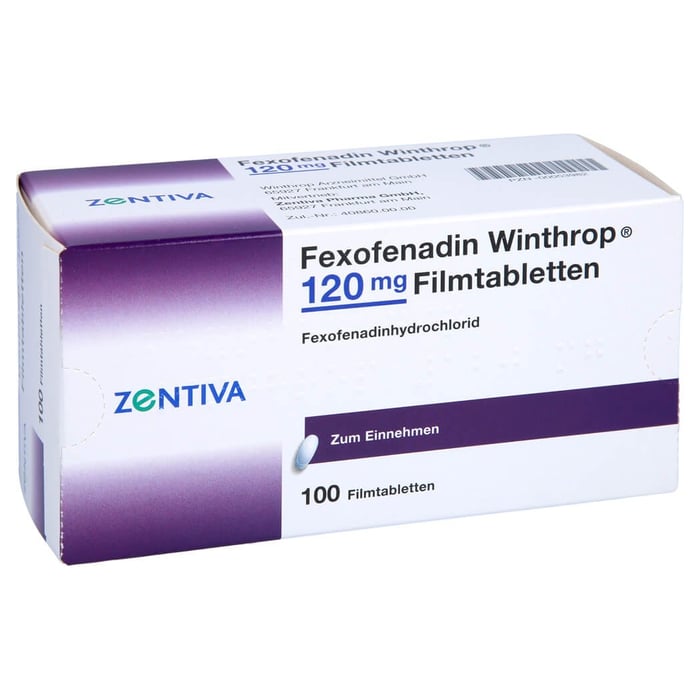 Fexofenadin Winthrop 120mg