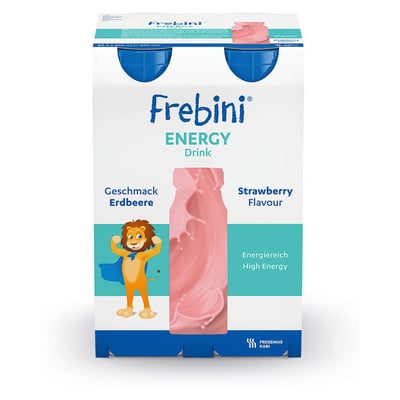 Frebini energy DRINK Erdbeere Trinkflasche