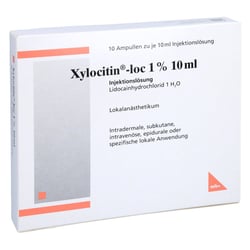 Xylocitin loc 1% 10ml Injektionslösung in AMP