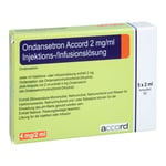 Ondansetron Accord 2 mg/ml Injekt/Infu. Lösung 2 ml Produktbild 1