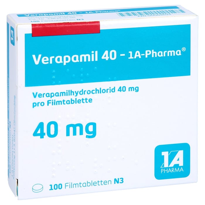 Verapamil 40-1A Pharma