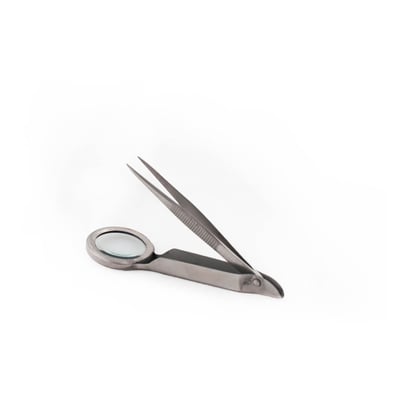 Pinzette Lupe 8 cm Produktbild 1