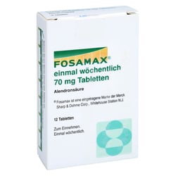 Fosamax einmal wöchentlich 70 mg