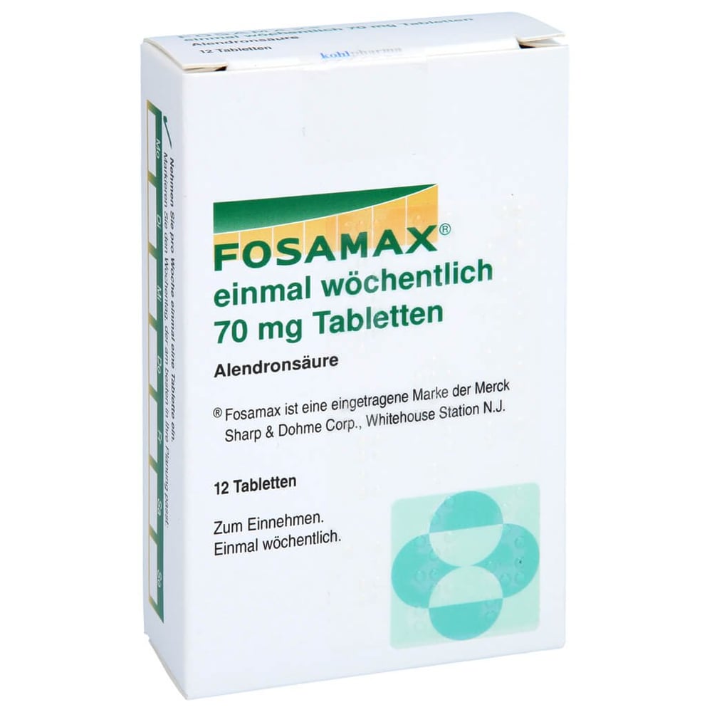 Fosamax einmal wöchentlich 70mg