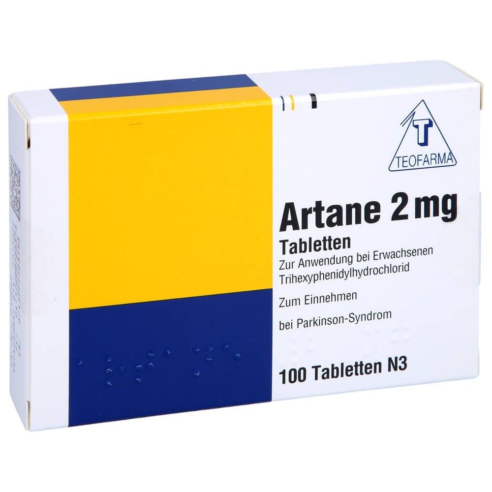 Artane 2 mg