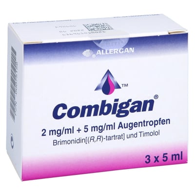 Combigan 2 mg/ml+5 mg/ml