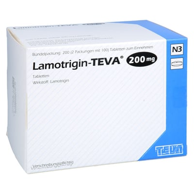Lamotrigin-TEVA 200 mg Produktbild 1