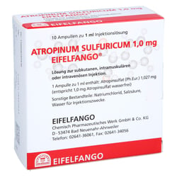 Atropinum Sulf 1,0 mg