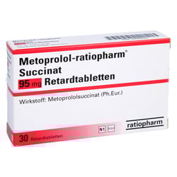 Metoprolol-ratiopharm Succinat 95 mg