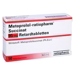 Metoprolol-ratiopharm Succinat 95 mg