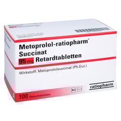 Metoprolol-ratiopharm Succinat 95 mg