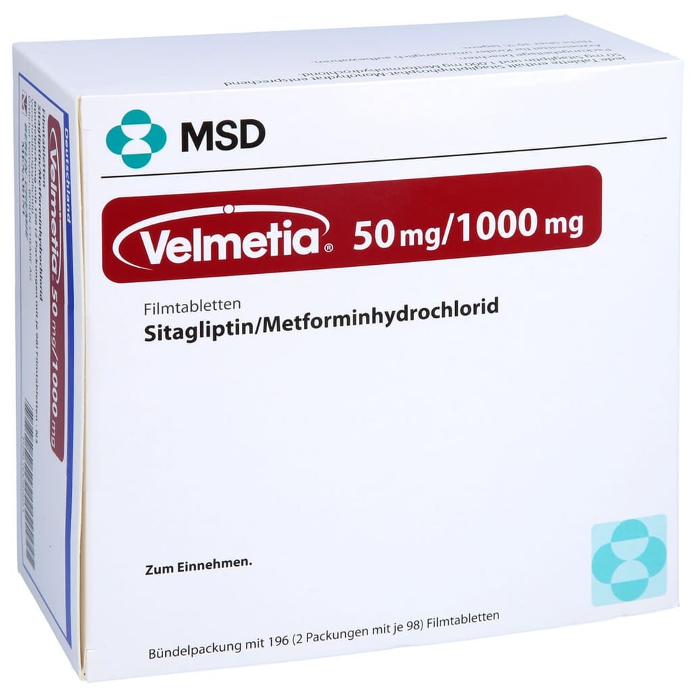 Velmetia 50 mg/1000 mg