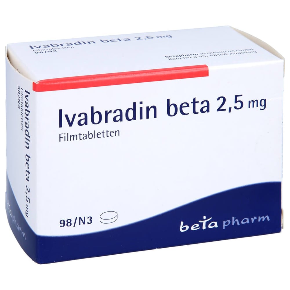 Ivabradin Beta 2.5 Mg