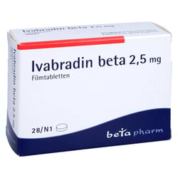 Ivabradin beta 2.5 mg Filmtabletten