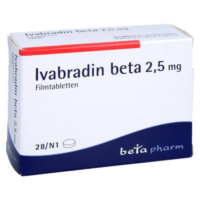 Ivabradin beta 2.5 mg Filmtabletten