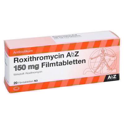 Roxithromycin AbZ 150 mg
