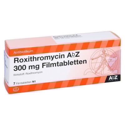 Roxithromycin AbZ 300 mg