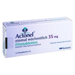 Actonel einmal wöchentlich 35 mg