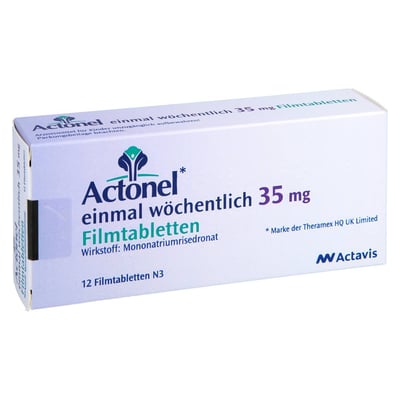 Actonel einmal wöchentlich 35 mg